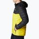 Piumino Columbia Powder Lite Hooded laser lemon/nero da uomo 7