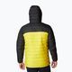 Piumino Columbia Powder Lite Hooded laser lemon/nero da uomo 8