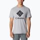 Columbia CSC Basic Logo camicia da trekking da uomo grigio erica/logo sovrapposto CSC