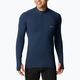 Columbia Midweight Stretch termica a manica lunga da uomo collegiale navy