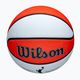 Wilson WNBA serie autentica all'aperto arancione / bianco basket bambini dimensioni 5 4