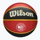 Wilson NBA Team Tribute Atlanta Hawks basket nero/rosso taglia 7