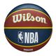 Wilson NBA Team Tribute Denver Nuggets basket blu taglia 7 3