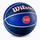 Wilson NBA Team Tribute Detroit Pistons basket blu taglia 7 2