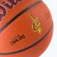Wilson NBA Team Alliance Cleveland Cavaliers marrone basket dimensioni 7 3