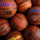 Wilson NBA Team Alliance Dallas Mavericks marrone basket dimensioni 7 4