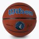 Wilson NBA Team Alliance Minnesota Timberwolves basket marrone taglia 7