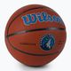 Wilson NBA Team Alliance Minnesota Timberwolves basket marrone taglia 7 2