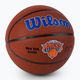 Wilson NBA Team Alliance New York Knicks marrone basket dimensioni 7 2