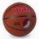 Wilson NBA Team Alliance Portland Trail Blazers marrone basket dimensioni 7 2