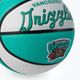 Pallacanestro per bambini Wilson NBA Team Retro Mini Memphis Grizzlies blu taglia 3 3