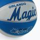 Pallone da basket Wilson NBA Team Retro Mini Orlando Magic per bambini taglia 3 3