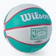 Wilson NBA Team Retro Mini San Antonio Spurs pallacanestro per bambini grigio taglia 3 2