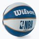 Pallone da basket Wilson NBA Team Retro Mini Washington Wizards rosso taglia 3 bambini