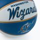 Pallone da basket Wilson NBA Team Retro Mini Washington Wizards rosso taglia 3 bambini 3