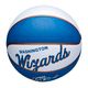 Pallone da basket Wilson NBA Team Retro Mini Washington Wizards rosso taglia 3 bambini 4