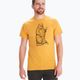 Maglietta Marmot Peace da uomo oro giallo 3