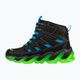 SKECHERS scarpe da bambino Mega-Surge Flash Breeze nero/blu/lime 10
