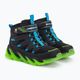 SKECHERS scarpe da bambino Mega-Surge Flash Breeze nero/blu/lime 4
