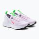 Nike Escape Run Flyknit donne scarpe da ginnastica a malapena uva / rosa cremisi schiuma 4