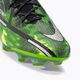 Uomo Nike Phantom GT2 Elite DF SW FG scarpe da calcio nero / platino metallico / verde sciopero 8
