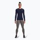 Under Armour ColdGear Authentics - leggings da allenamento da donna - antracite, erica leggera, nero 2