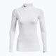 Under Armour Authentics CG Mockneck bianco/nero, manica lunga da allenamento per donna 7