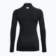 Under Armour Authentics CG Mockneck nero/bianco, manica lunga da allenamento per donna 6