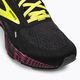 Brooks Launch 9 scarpe da corsa uomo nero/rosa/giallo 8
