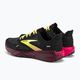 Brooks Launch GTS 9 scarpe da corsa da uomo nero/rosa/giallo 4