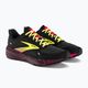 Brooks Launch GTS 9 scarpe da corsa da uomo nero/rosa/giallo 5