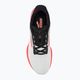 Brooks Launch 10 scarpe da corsa da uomo bianco/nero/corallo rosso 5