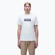 T-shirt Napapijri S-Box Logo uomo con airone bianco