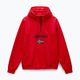 Felpa da uomo Napapijri Burgee Half Zip Hooded 2.0 rosso goji 5