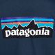 Maglietta da trekking da donna Patagonia P-6 Logo Responsibili-Tee blu marea 6