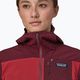 Giacca softshell donna Patagonia R1 CrossStrata Hoody touring red 4