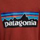 Maniche lunghe da trekking da donna Patagonia P-6 Logo Responsabili-Tee rosso bardiglio 4
