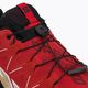 Salomon Speedcross 6 scarpe da corsa da uomo rosso fuoco/nero/safari 13