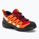 Salomon XA Pro V8 CSWP rosso/nero/opeppe scarpe da trekking junior