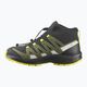 Salomon XA Pro V8 Mid CSWP scarpe da trekking per bambini nero/verde lichene scuro/y 12