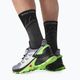 Salomon Supercross 4 scarpe da corsa da uomo flint stone/nero/geco verde 5