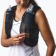 Gilet da corsa Salomon Active Skin 4 nero/metallo da donna 7