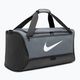 Borsa da allenamento Nike Brasilia 9.5 60 l grigio/bianco 2