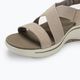 SKECHERS Go Walk Arch Fit Sandal donna Treasured taupe 7