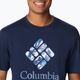Columbia Rapid Ridge Graphic camicia da trekking da uomo collegiale navy/csc stacked floral grx 3