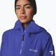 Giacca da pioggia Columbia OmniTech AmpliDry II donna blu clematis 5