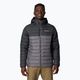 Piumino Columbia Powder Lite II da uomo con cappuccio city grey/ shark