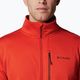 Felpa da uomo Columbia Park View Fleece FZ sail red heather trekking 6