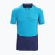 T-shirt termica da uomo icebreaker 125 Zoneknit Crewe geo blu 6