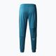 Pantaloni da corsa da uomo The North Face MA Pant Fleece blu corallo/nero 2